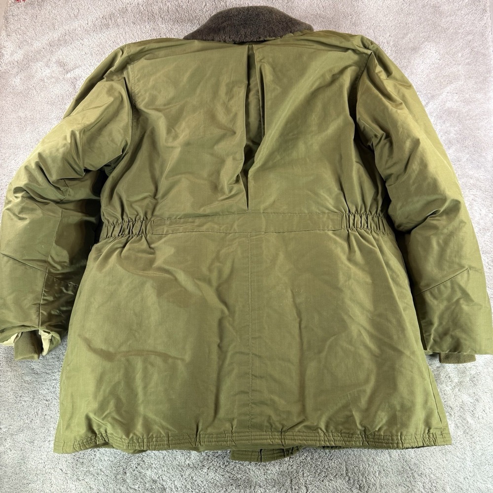 60s Eddie Bauer L Blizzard Proof Expedition Goose Down Lining Outfitter Coat USA - Picture 4 of 7
